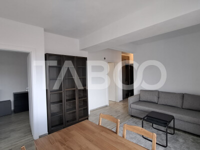Apartament de inchiriat 3 camere 2 balcoane bloc cu lift Sibiu