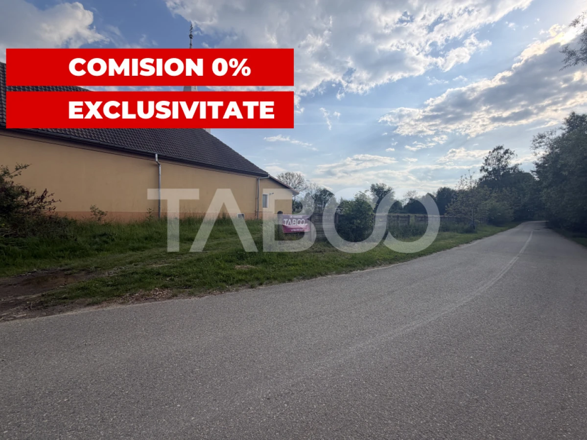 Teren intravilan 2200 mp cu utilitati in apropiere Sat Savastreni - 1