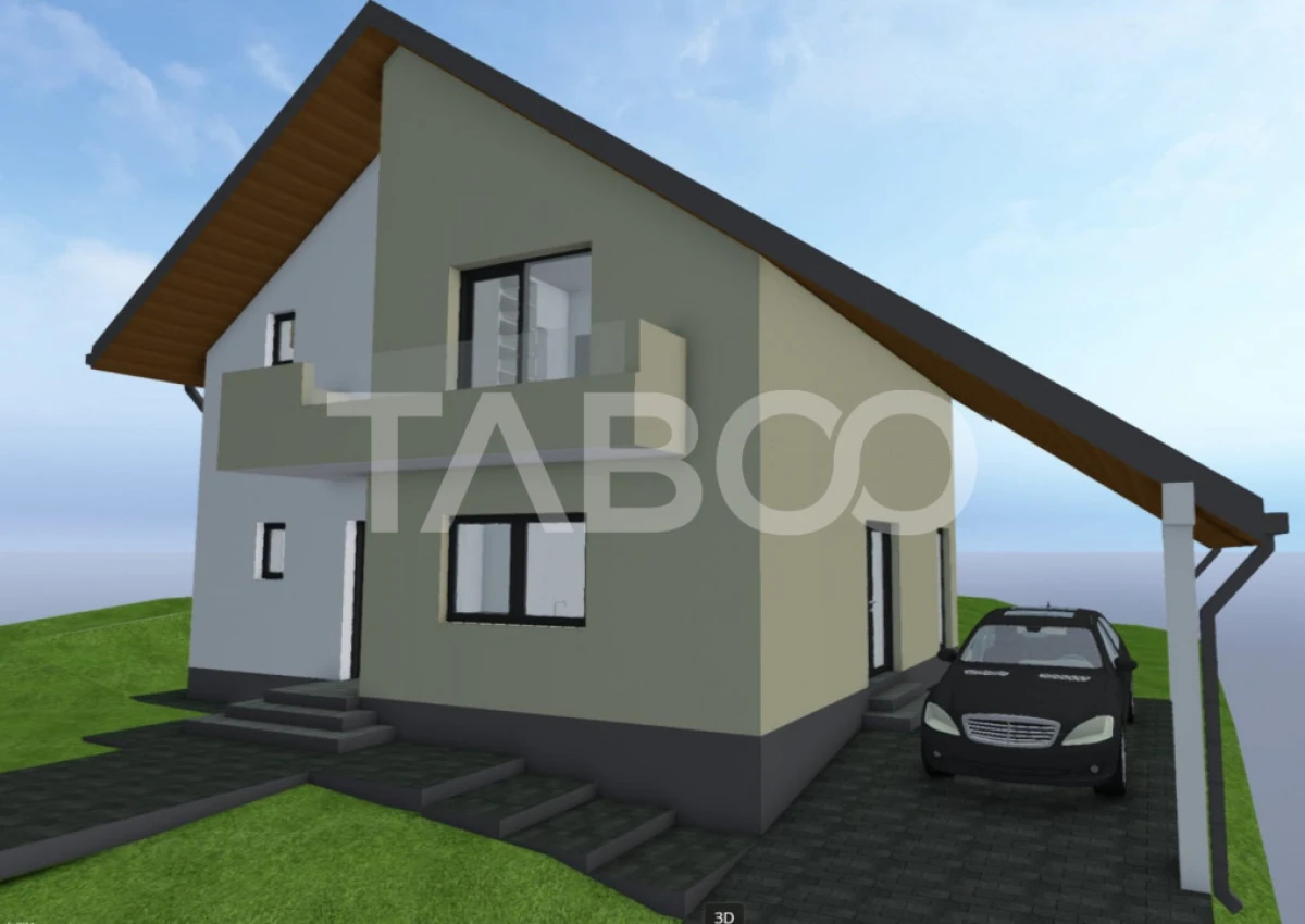 Casa 5 camere de vanzare individuala curte 500 mpu 127 mpu Selimbar - 9