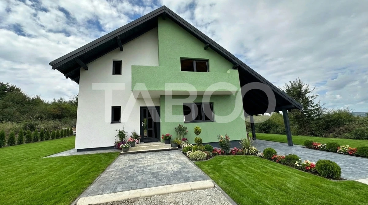 Casa 5 camere de vanzare individuala curte 500 mpu 127 mpu Selimbar - 1