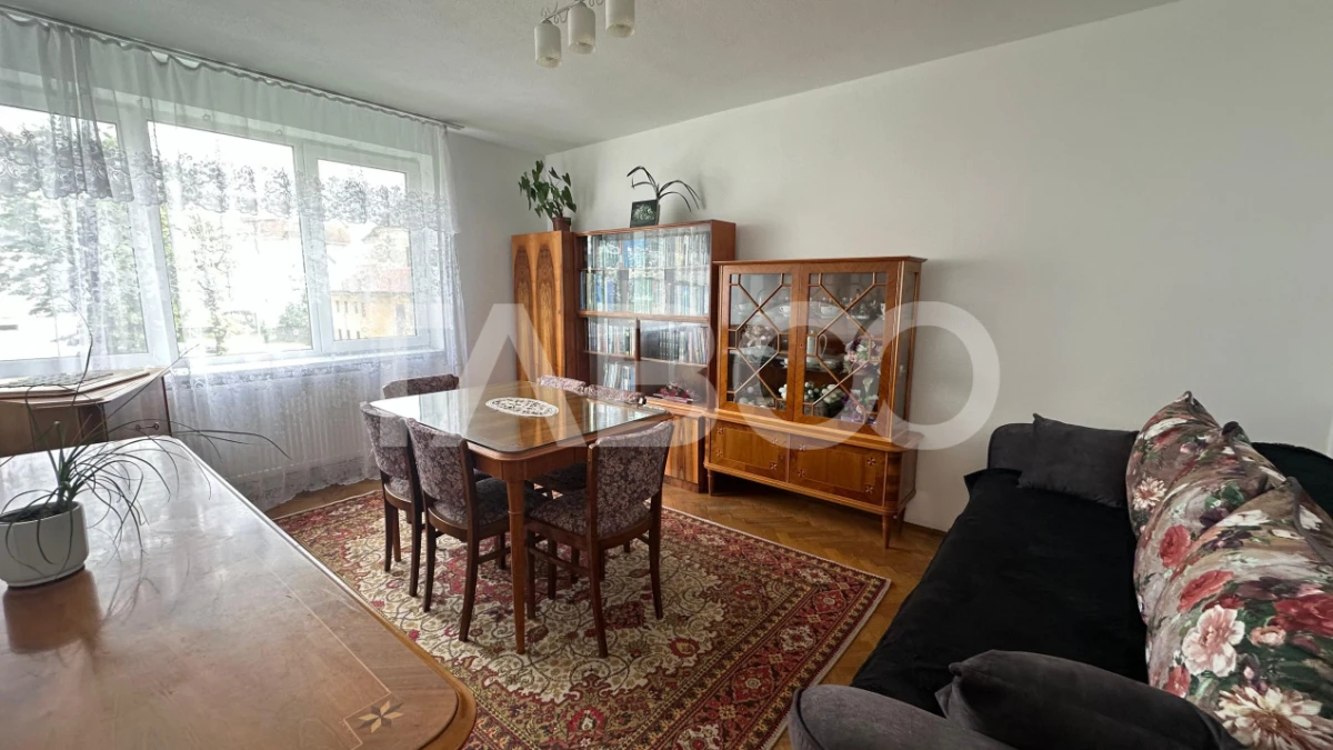 Apartament 2 camere decomandat 45 mpu mobilat zona Terezian Sibiu - 1