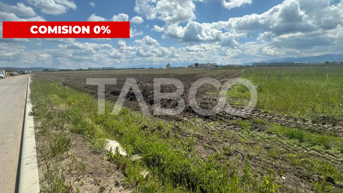 Teren intravilan PUZ aprobat 9000 mp Comision 0 zona industriala vest - 1
