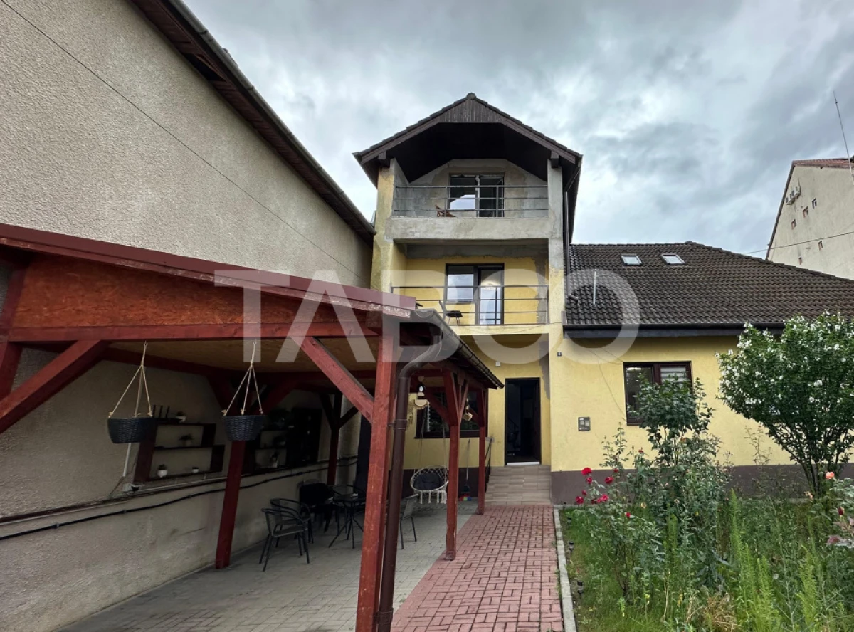 Casa individuala curte libera 300mp 8 camere zona Calea Poplacii Sibiu - 3