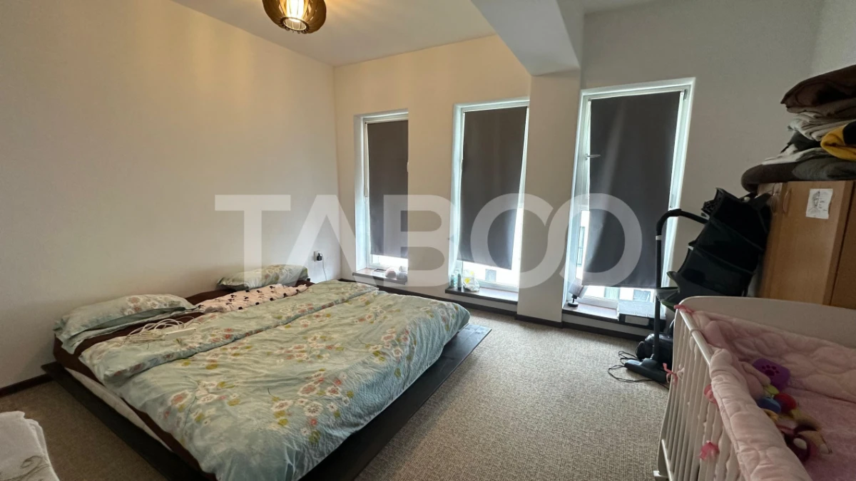 Apartament 70 mpu 3 camere pod privat parcare zona Turnisor Sibiu - 3