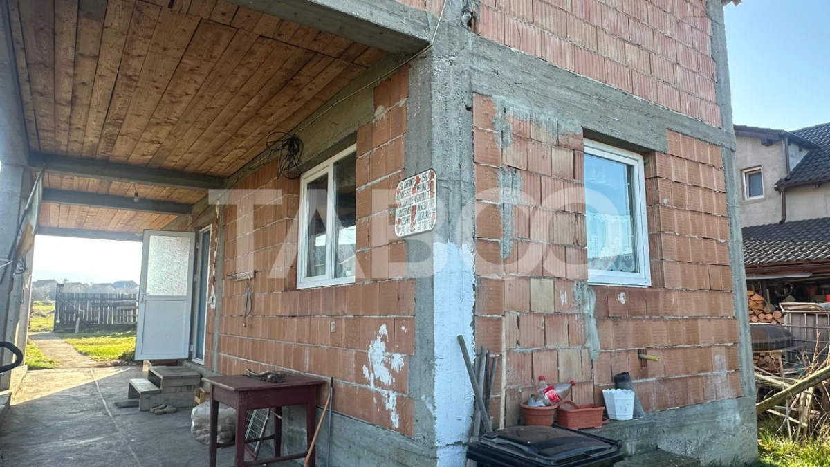 Casa individuala 4 camere cu curte de 550 mp 2 bai Cristian Sibiu - 5