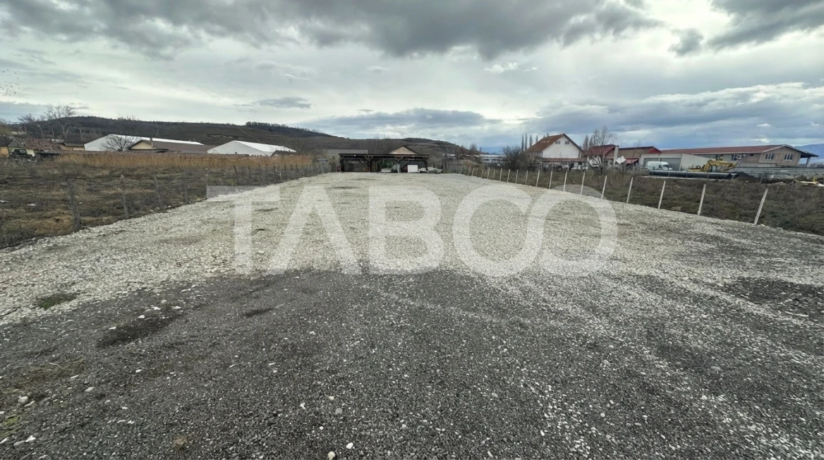 Teren acces direct din drum asfaltat de inchiriat 2000mp Viile Sibiulu - 3