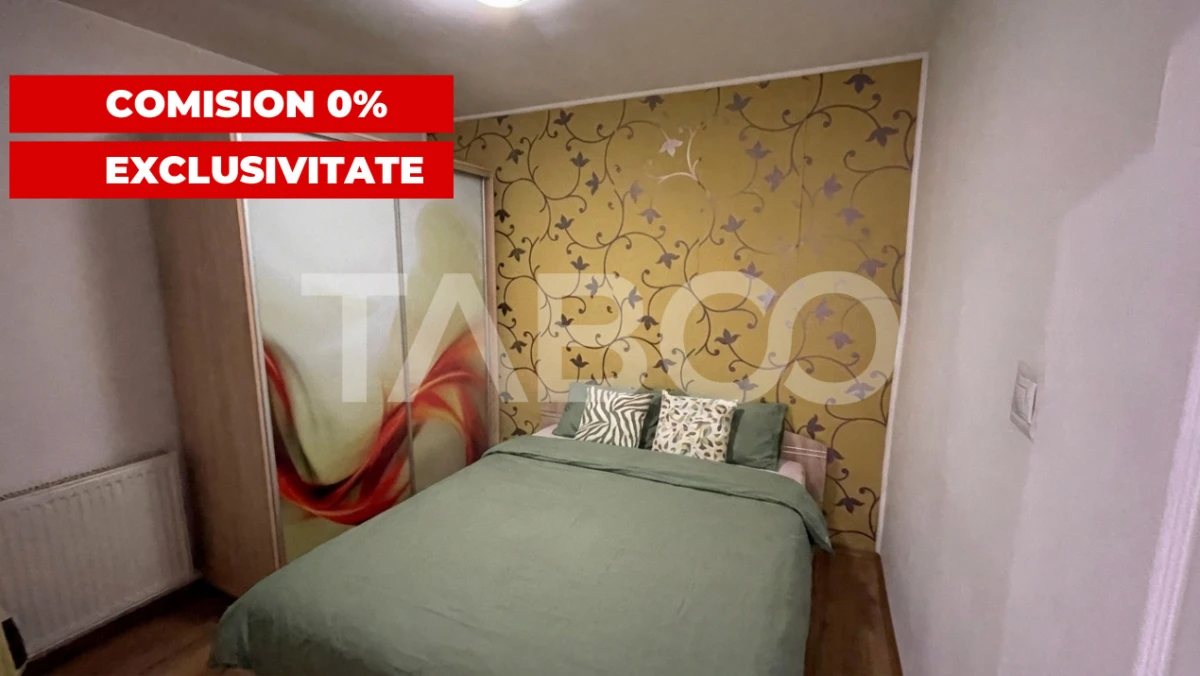 Apartament modern 4 camere Comision 0 % mobilat zona Terezian Sibiu - 3