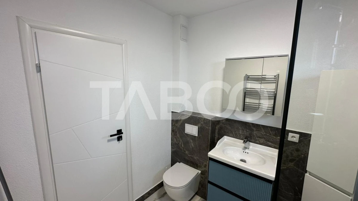 Apartament 2 camere loc de parcare modern balcon zona Turnisor Sibiu - 5