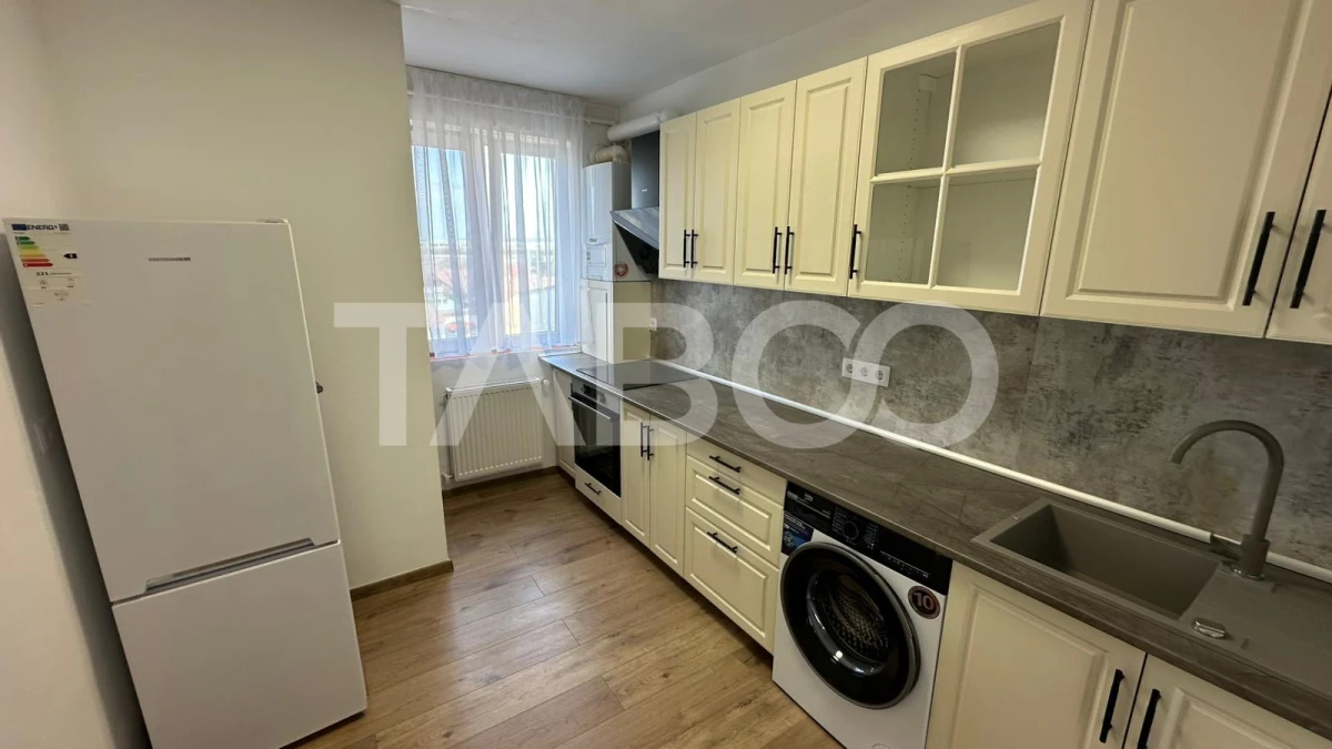 Apartament 2 camere loc de parcare modern balcon zona Turnisor Sibiu - 2