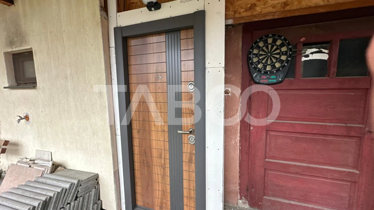 Casa cu acces auto cu 2 apartamente separate garaj Piata Cluj Sibiu - 10