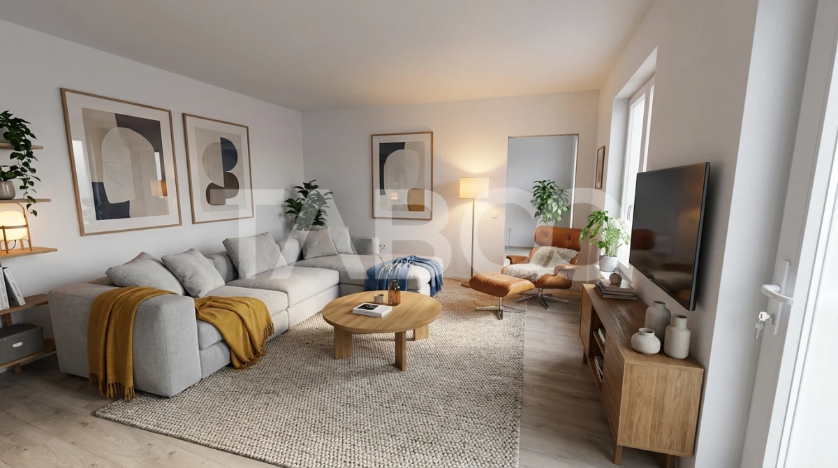 Apartament 3 camere 76 mpu 3 locuri de parcare Turnisor Sibiu - 3