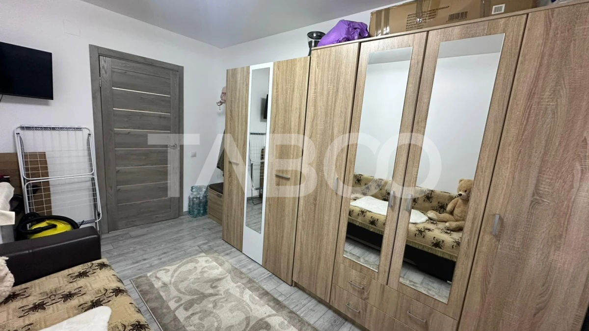 Apartament 3 camere de vanzare mobilat utilat Selimbar Sibiu - 9