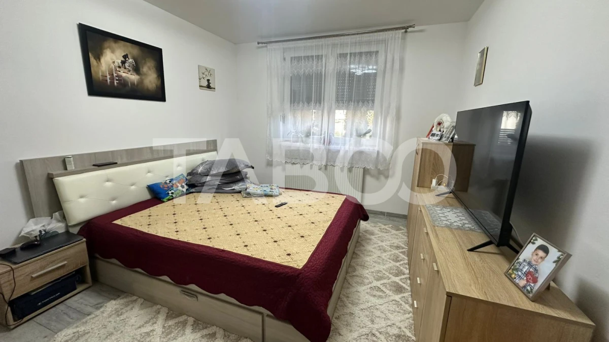 Apartament 3 camere de vanzare mobilat utilat Selimbar Sibiu - 8
