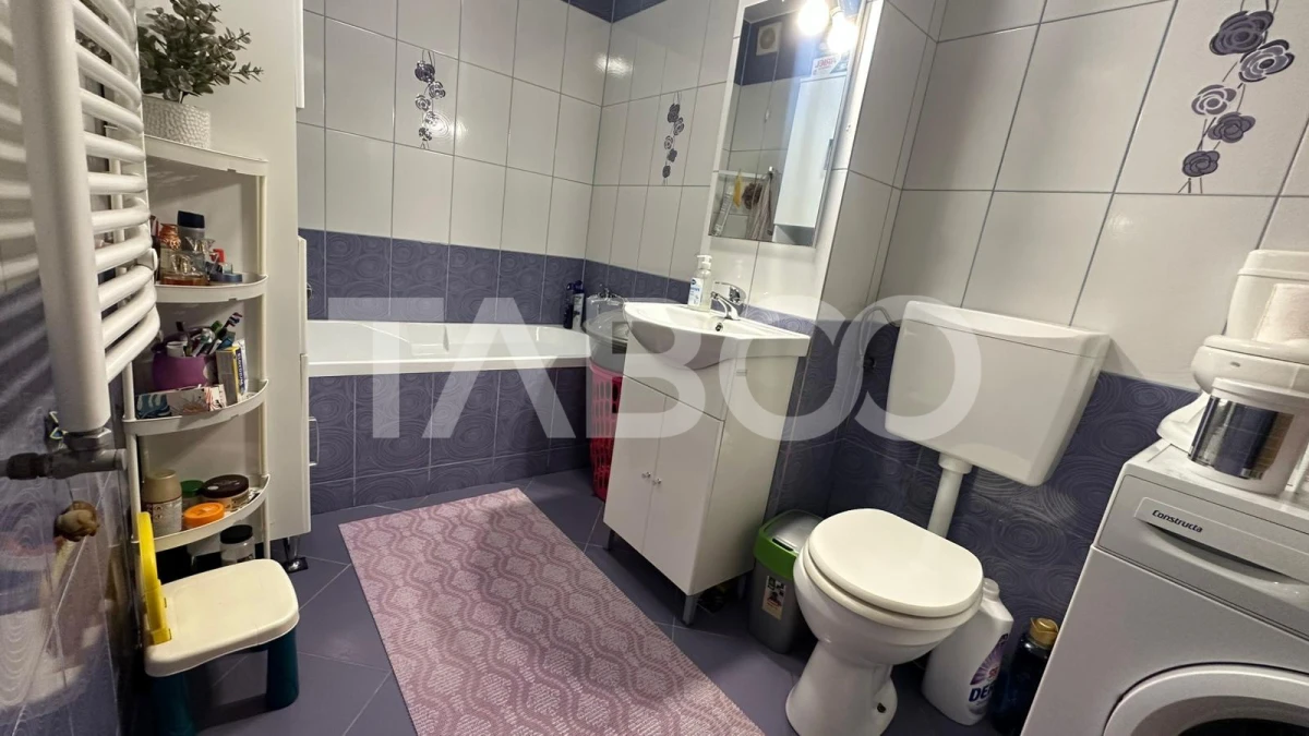 Apartament 3 camere de vanzare mobilat utilat Selimbar Sibiu - 6
