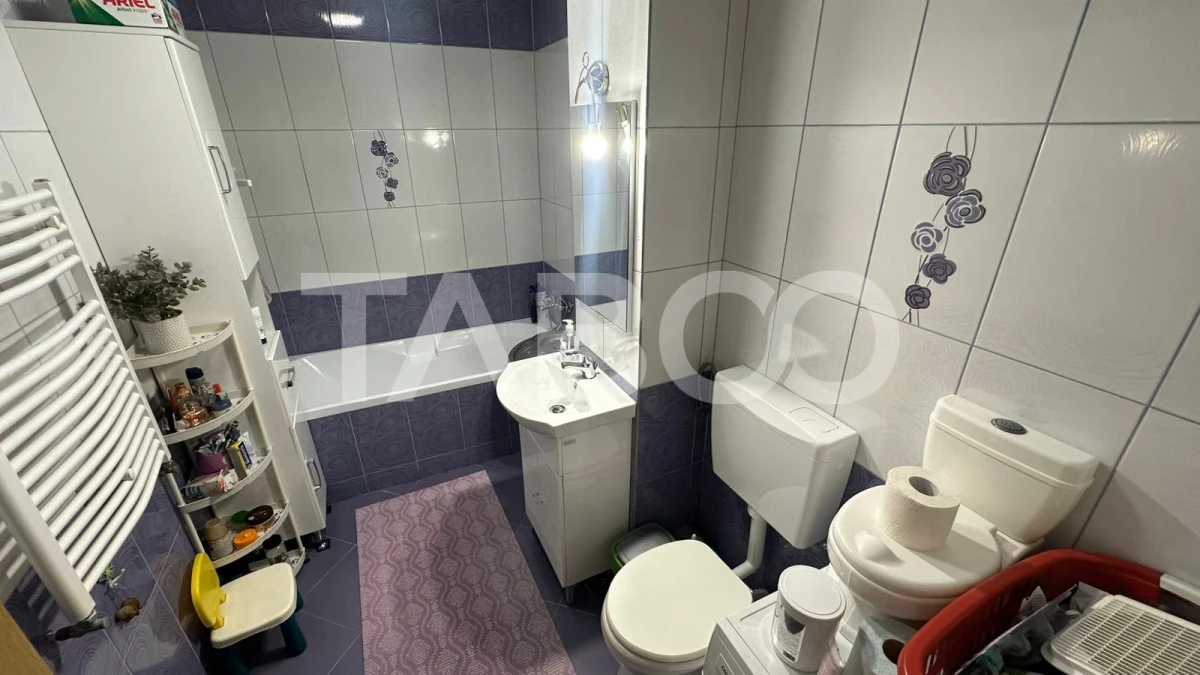 Apartament 3 camere de vanzare mobilat utilat Selimbar Sibiu - 5