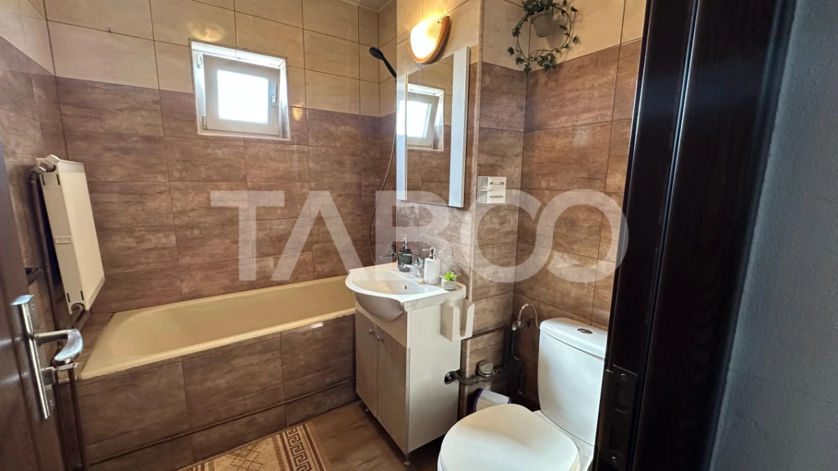 Apartament 2 camere de inchiriat zona Turnisor Sibiu 70 mpu si balcon - 10