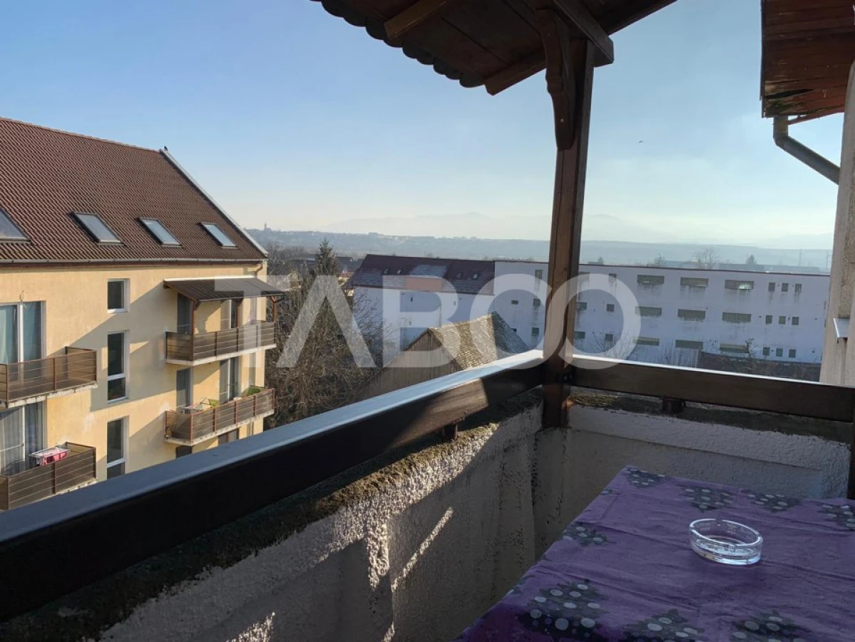 Apartament 2 camere de inchiriat zona Turnisor Sibiu 70 mpu si balcon - 8