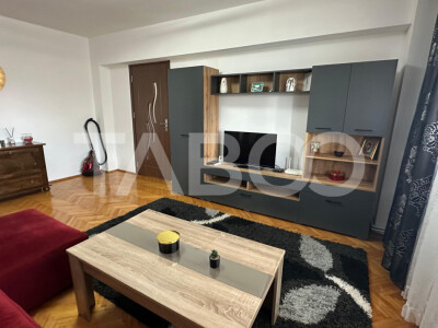Apartament 2 camere de inchiriat zona Turnisor Sibiu 70 mpu si balcon