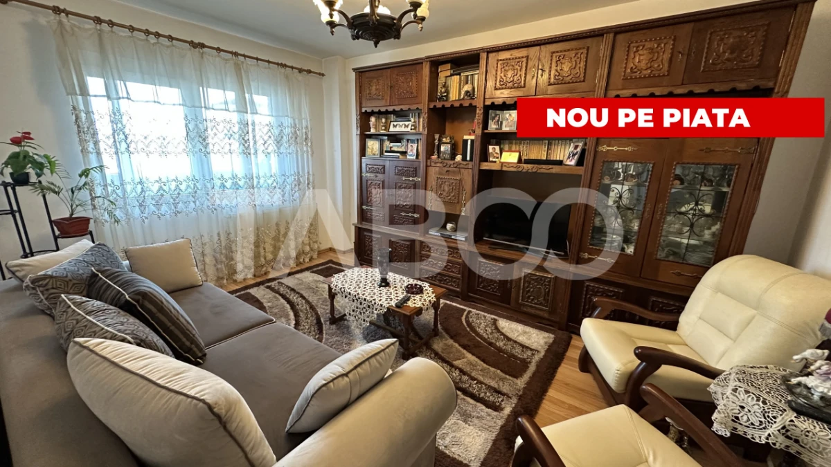 Apartament in bloc cu lift 4 camere 2 bai pivnita Mihai Viteazul Sibiu - 2