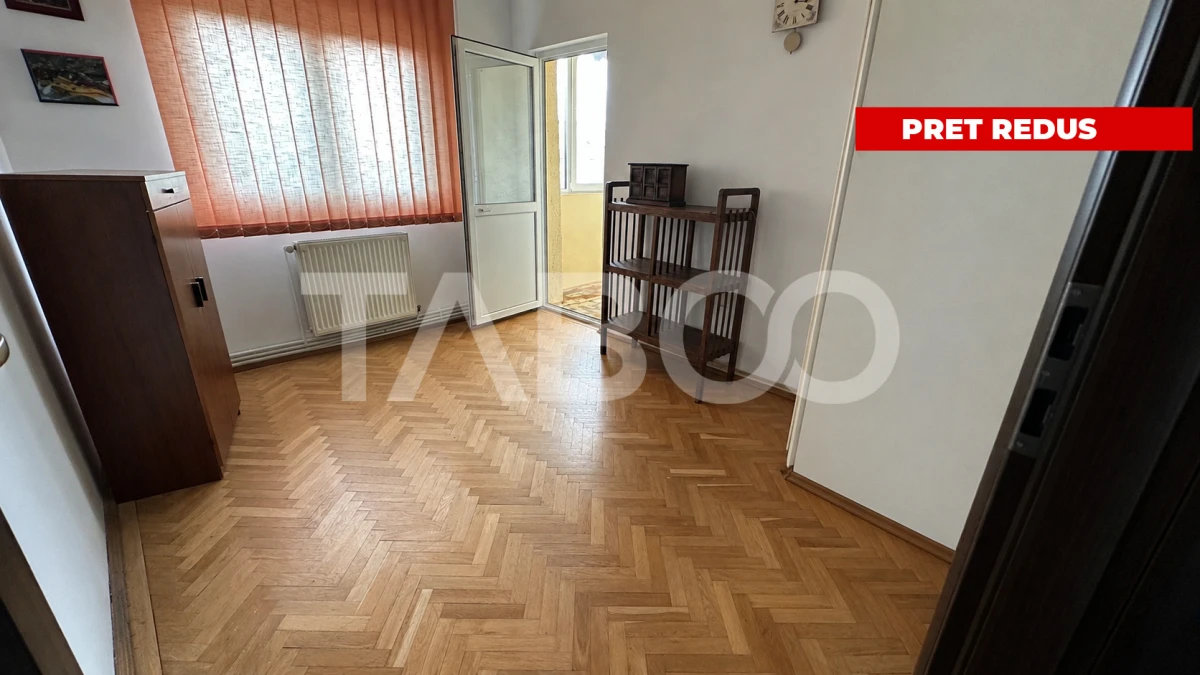 Apartament etaj intermediar 4 camere cu pivnita zona Strand Sibiu - 1
