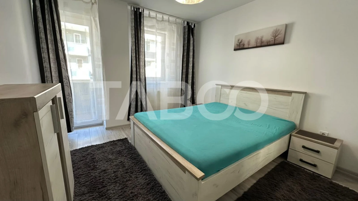 Apatament de inchiriat 2 camere decomandate balcon zona Turnisor Sibiu - 9