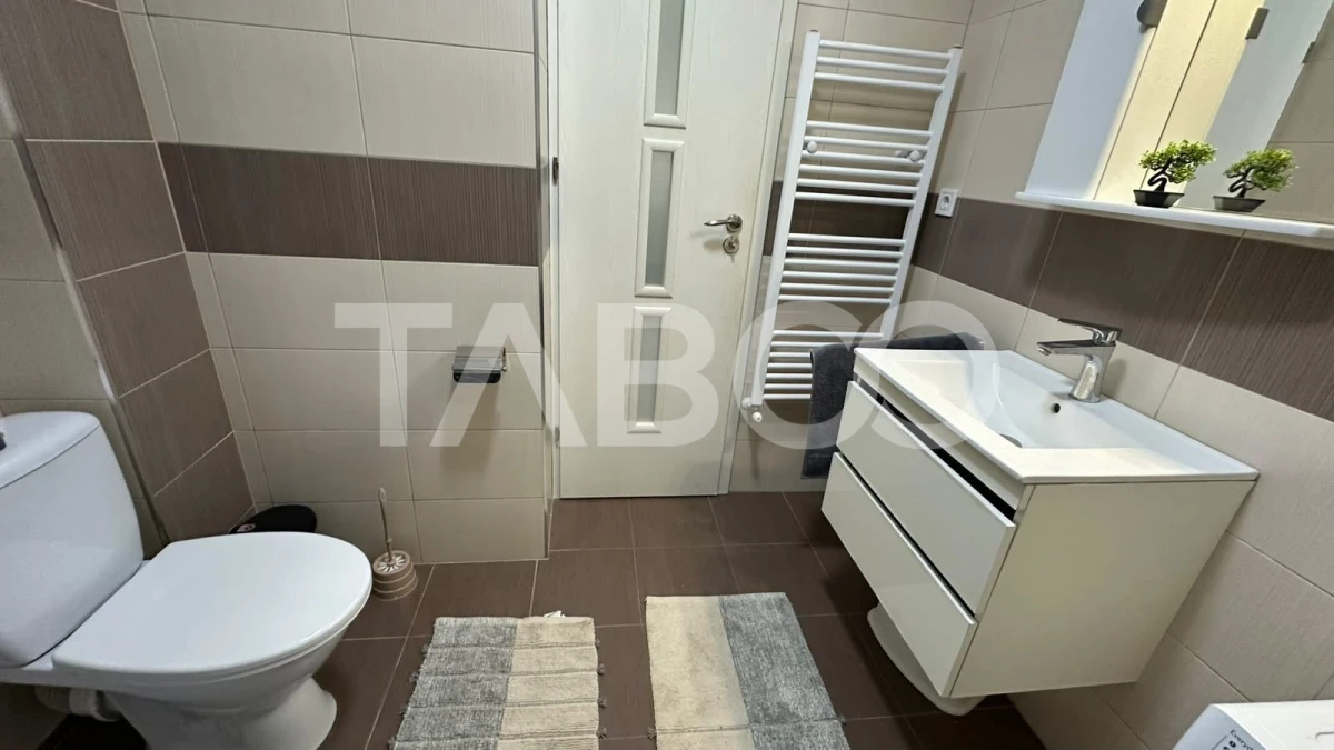 Apatament de inchiriat 2 camere decomandate balcon zona Turnisor Sibiu - 5