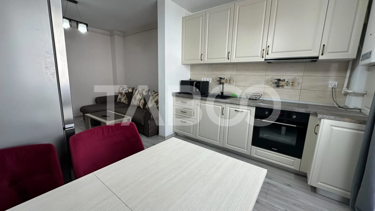 Apatament de inchiriat 2 camere decomandate balcon zona Turnisor Sibiu - 2