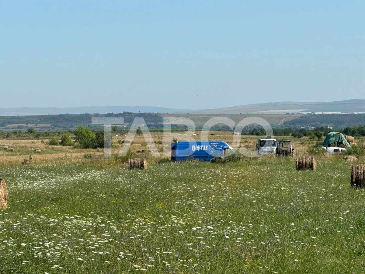 Teren intravilan cu utilitati in apropiere Comision 0% Poplaca Sibiu - 4