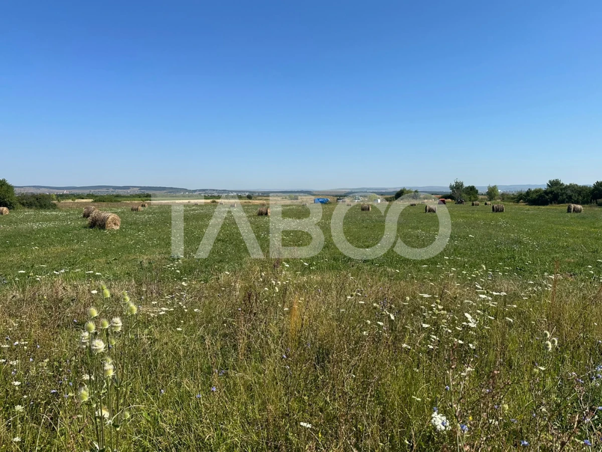 Teren intravilan cu utilitati in apropiere Comision 0% Poplaca Sibiu - 3