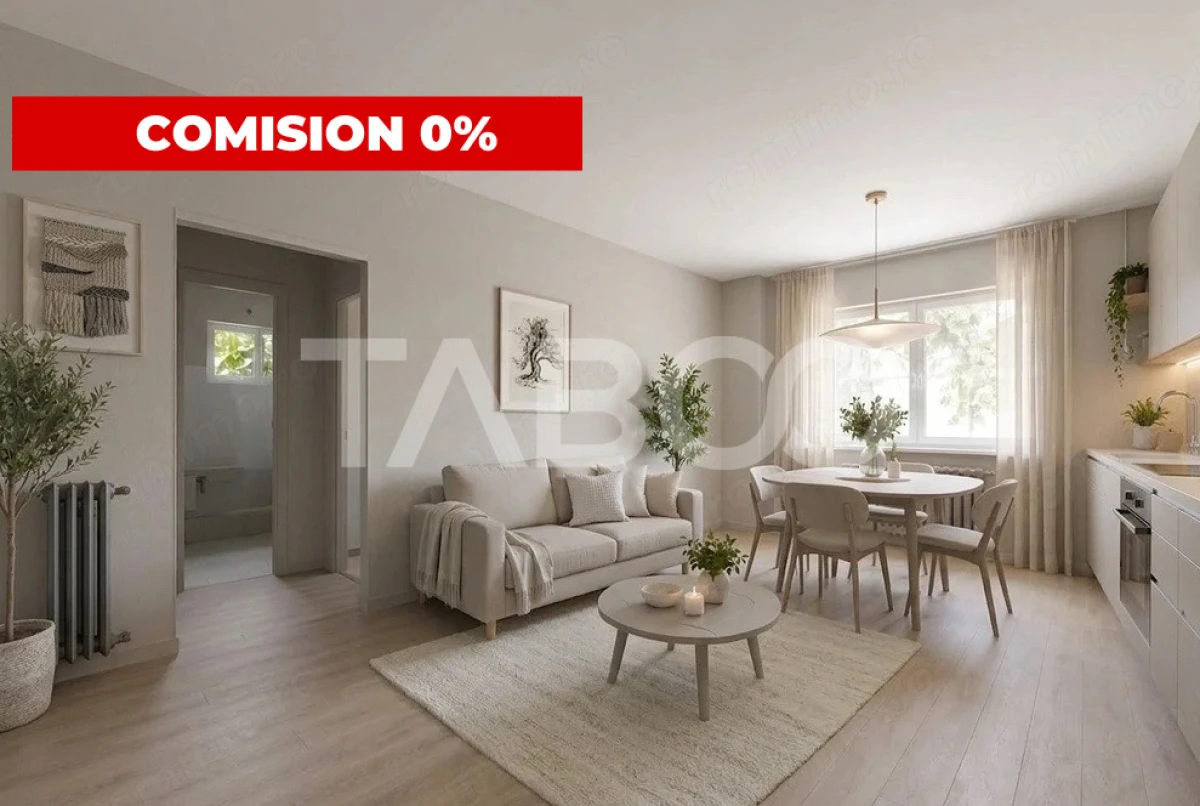 Apartament cu 2 camere decomandate vanzare Comision 0% in Marasti - 1