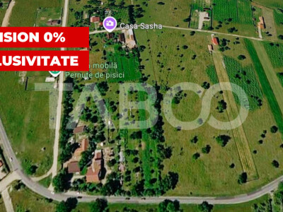 Teren extravilan de vanzare 2580 mp in Statiunea Sambata de Sus