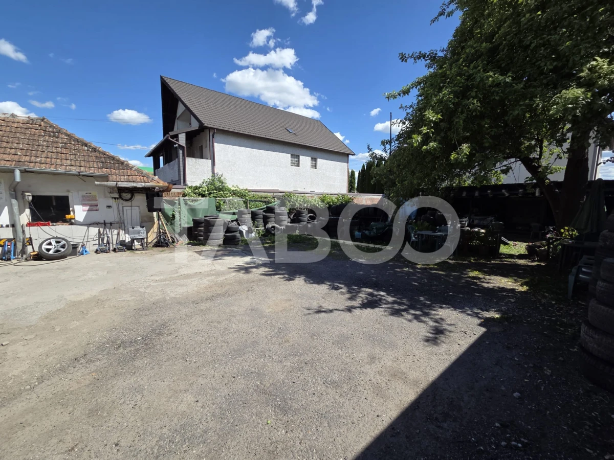 Casa de vanzare cu vulcanizare toate avizele acces la drumul principal - 3