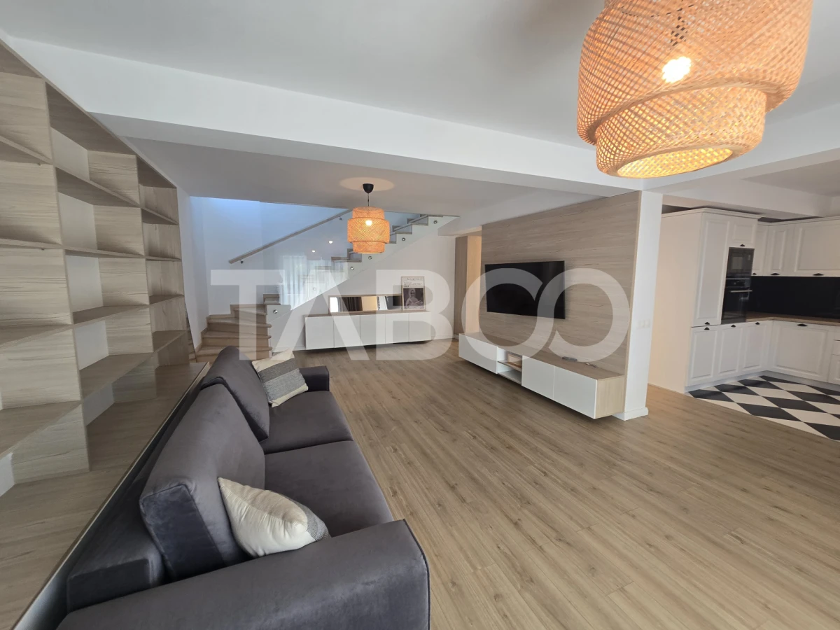 Casa de inchiriat 144 mpu 5 camere 2 bai 2 locuri parcare Selimbar - 2