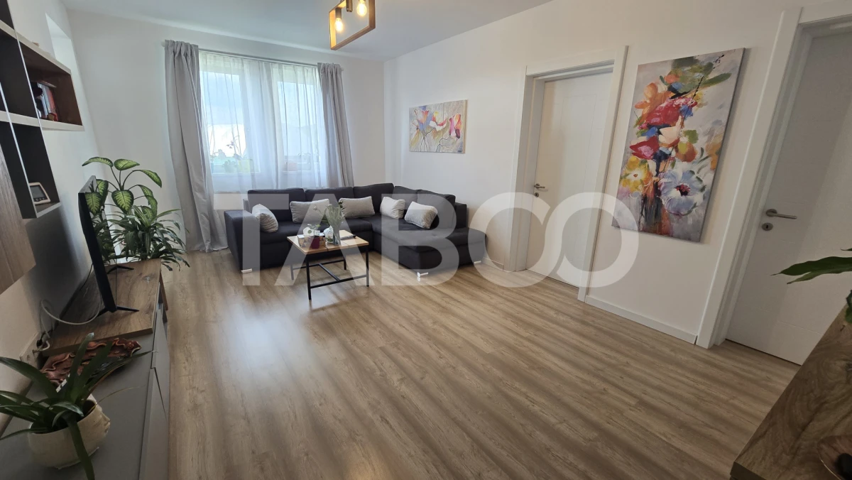 Apartament de vanzare 57mp 2 camere mobilat utilat in zona Borscarie - 1