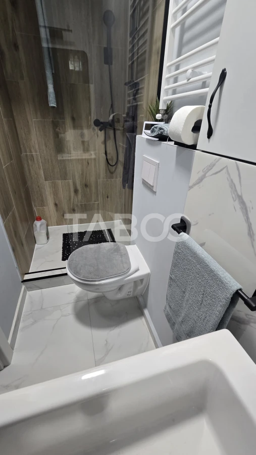 Garsoniera moderna de vanzare mobilata utilata in zona Lazaret Sibiu - 8