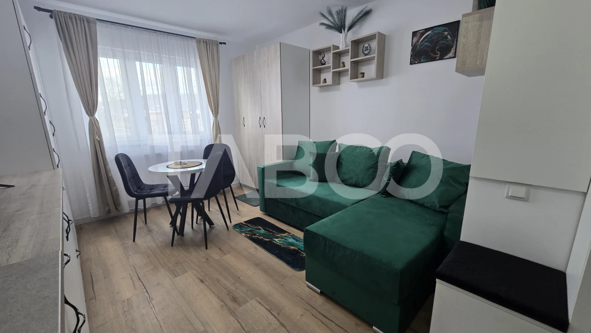 Garsoniera moderna de vanzare mobilata utilata in zona Lazaret Sibiu - 4