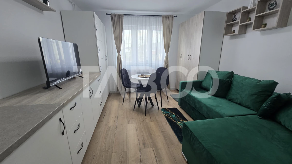 Garsoniera moderna de vanzare mobilata utilata in zona Lazaret Sibiu - 2