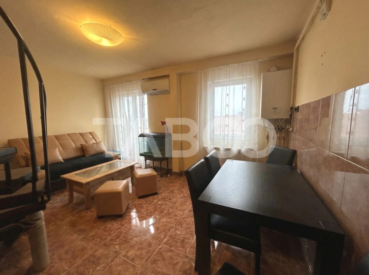 Apartament de vanzare 3 camere mobilate utilate si 2 bai zona Terezian - 1