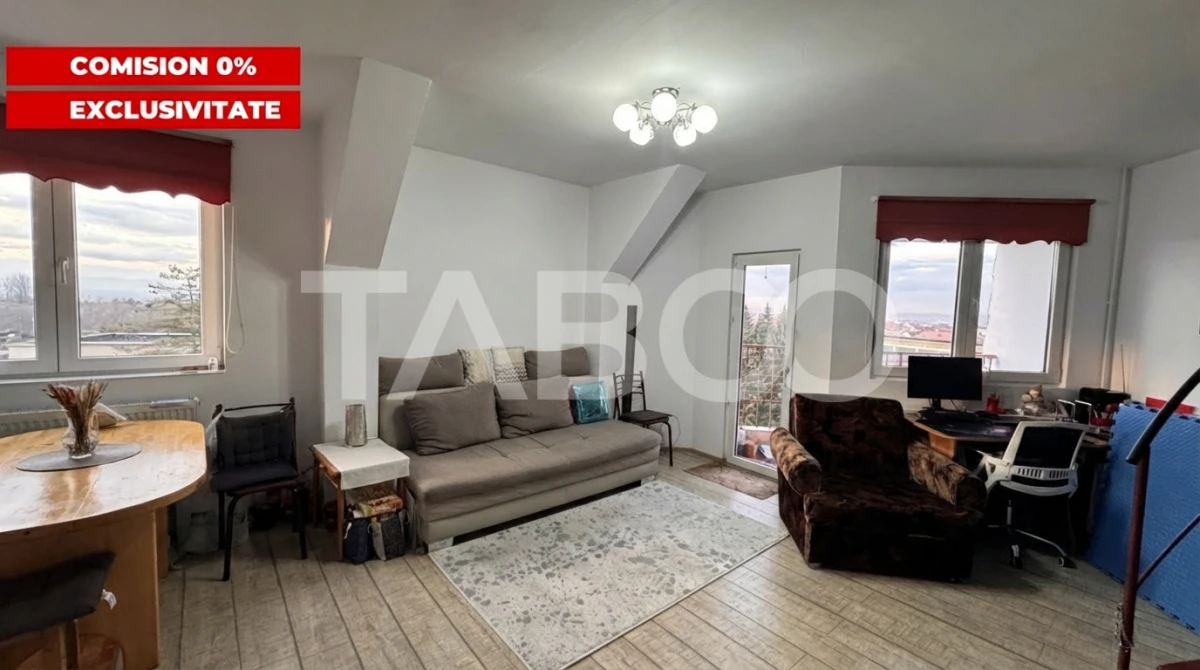 Apartament 3 camere mobilat utilat 65mp 2 BAI COMISION 0% Valea Aurie - 5