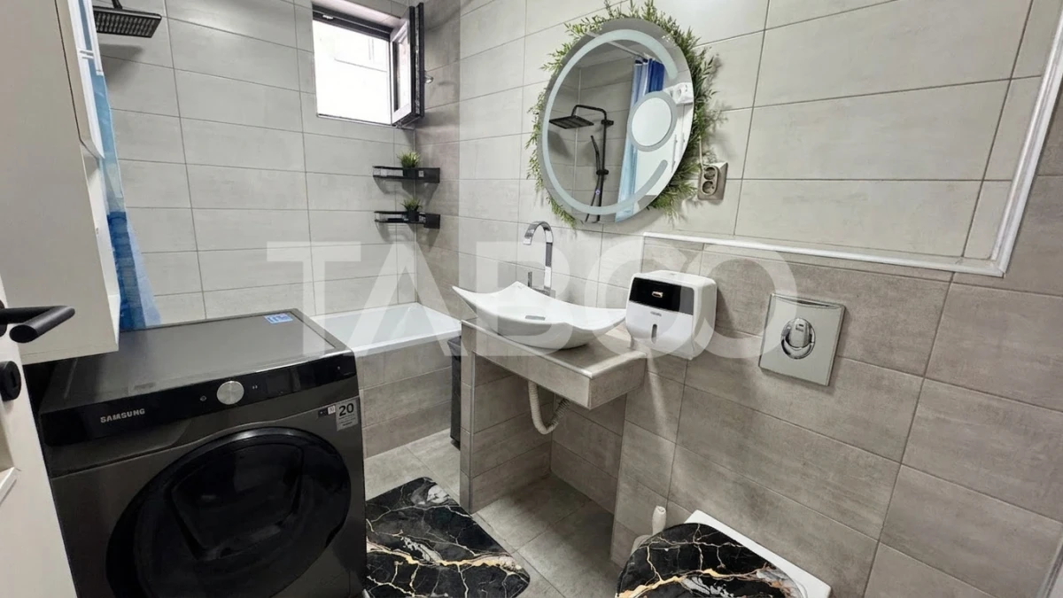 Apartament 3 camere de vanzare 54 MPU MOBILAT UTILAT PARCARE Selimbar - 10