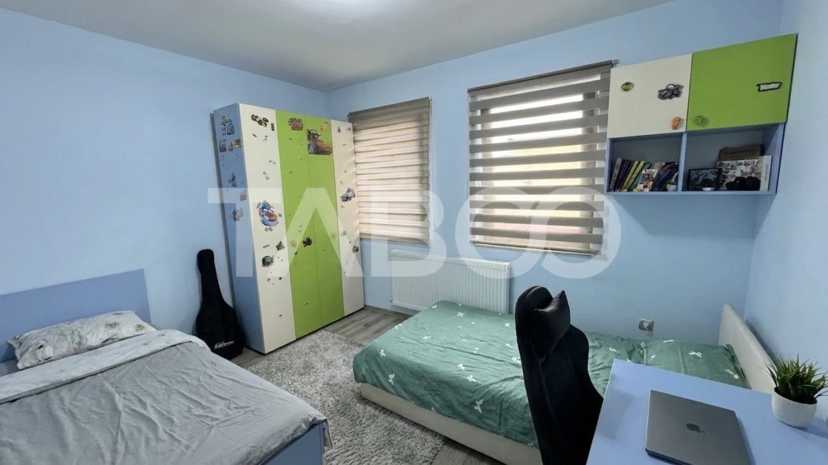 Apartament 3 camere de vanzare 54 MPU MOBILAT UTILAT PARCARE Selimbar - 9