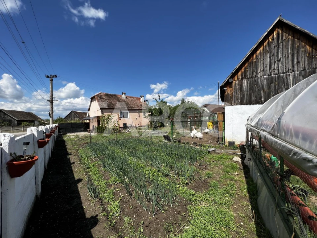 Casa individuala de vanzare cu 3 camere 500 mp teren Cornatel Sibiu - 2