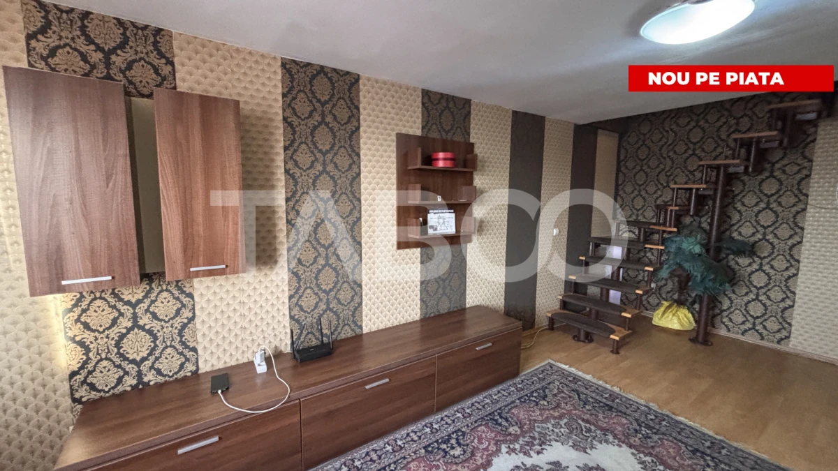 Apartament de vanzare cu 4 camere 103 mpu+ balcon zona Turnisor Sibiu - 1