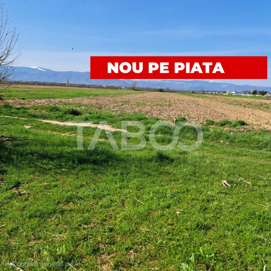 Oportunitate INVESTITIE Teren de vanzare 4166 mp ACCES FACIL SELIMBAR - 1