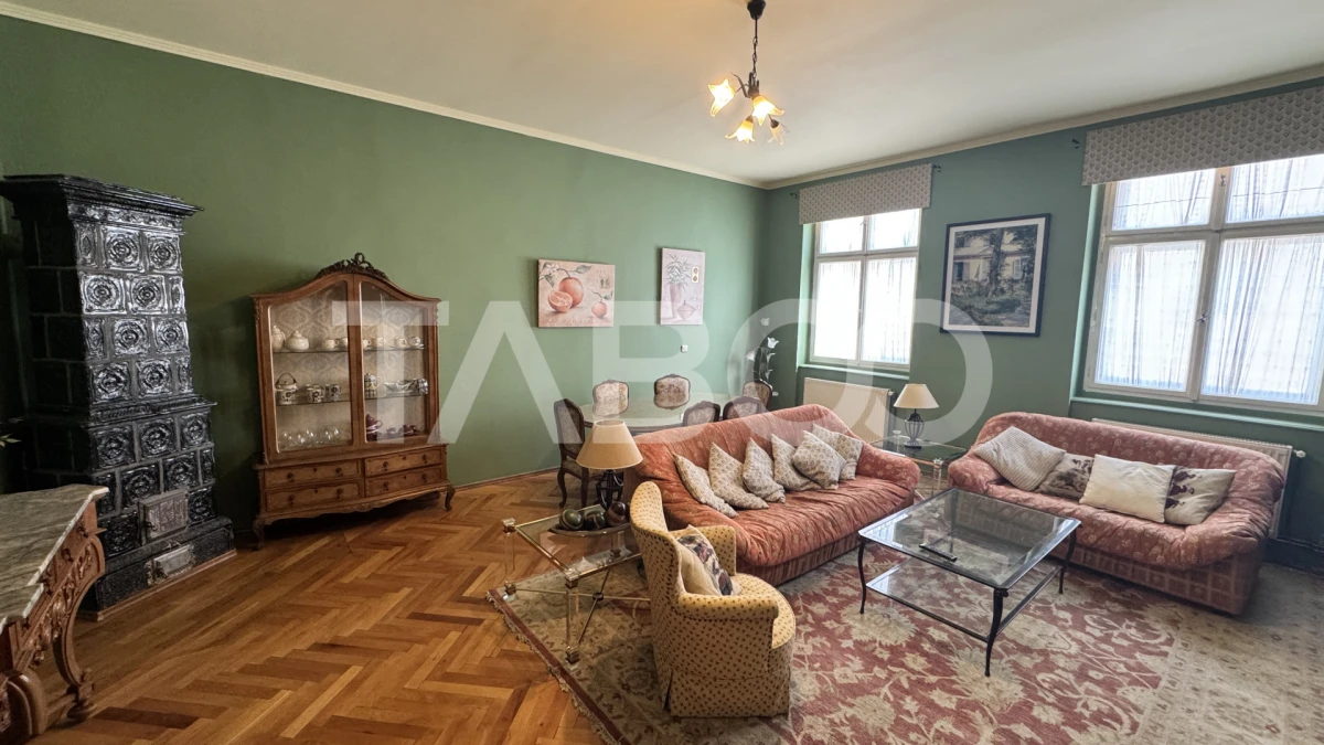 Apartament 3 camere de inchiriat mobilat utilat 90mpu BALCESCU Sibiu - 9