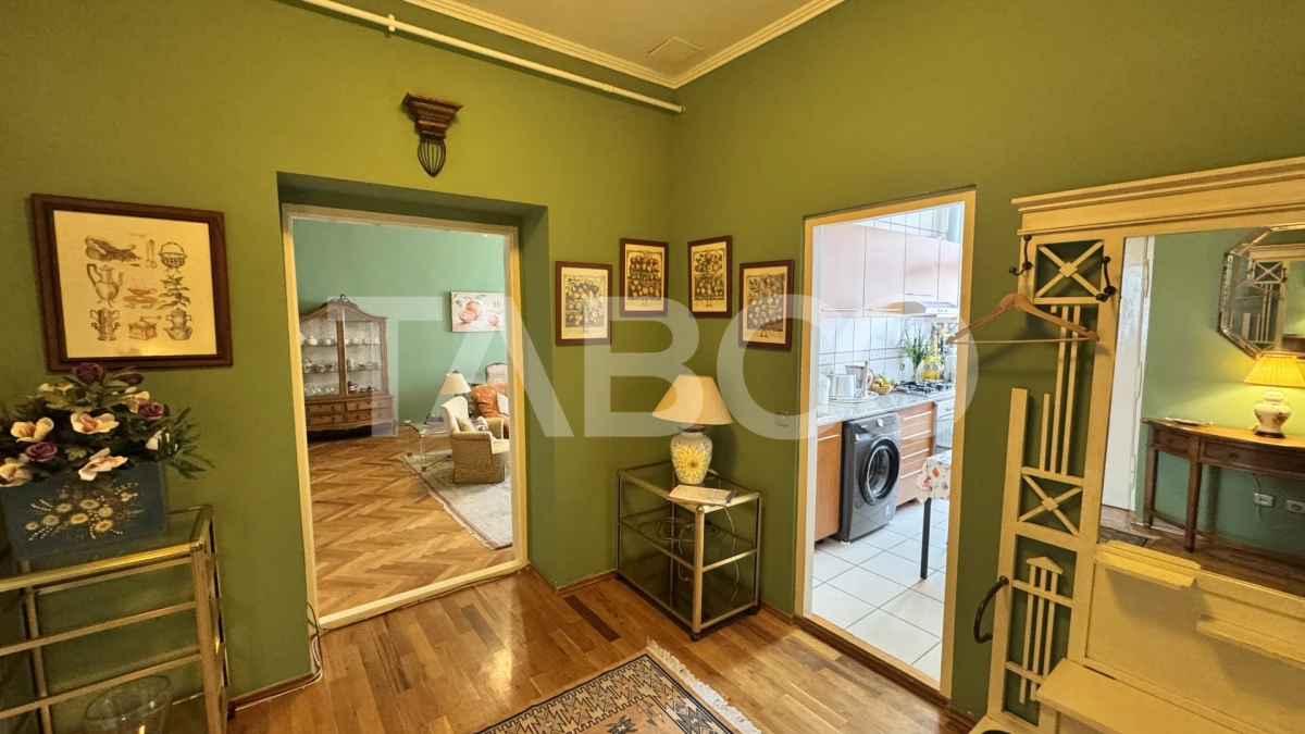 Apartament 3 camere de inchiriat mobilat utilat 90mpu BALCESCU Sibiu - 7