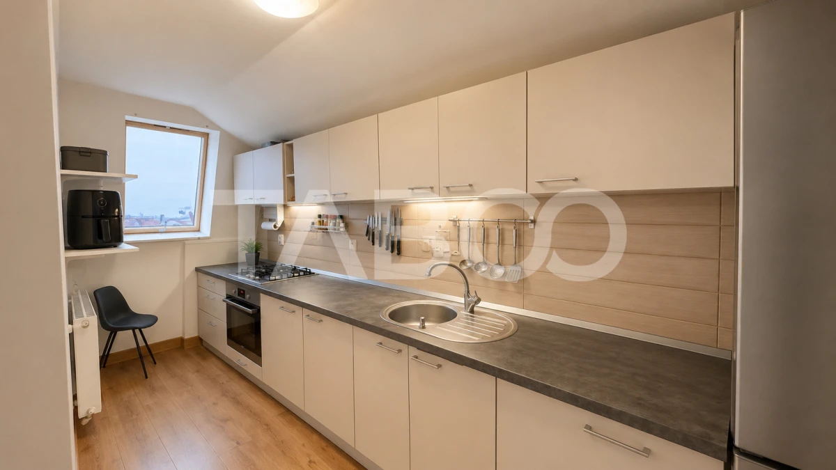 Apartament 3 camere de vanzare mobilat utilat 77 mp Arhitectilor Sibiu - 2
