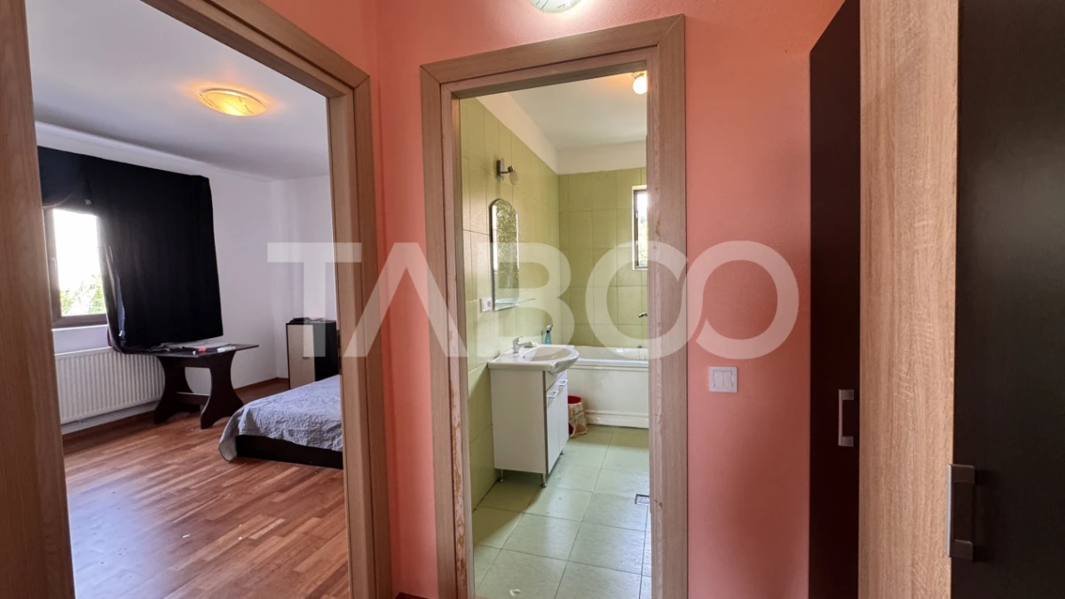 Apartament 2 camere de inchiriat mobilat utilat 50 mpu Tilisca Sibiu - 4