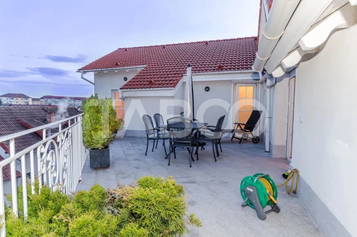 Penthouse 4 camere de inchiriat in Sibiu zona Calea Dumbravii - 3