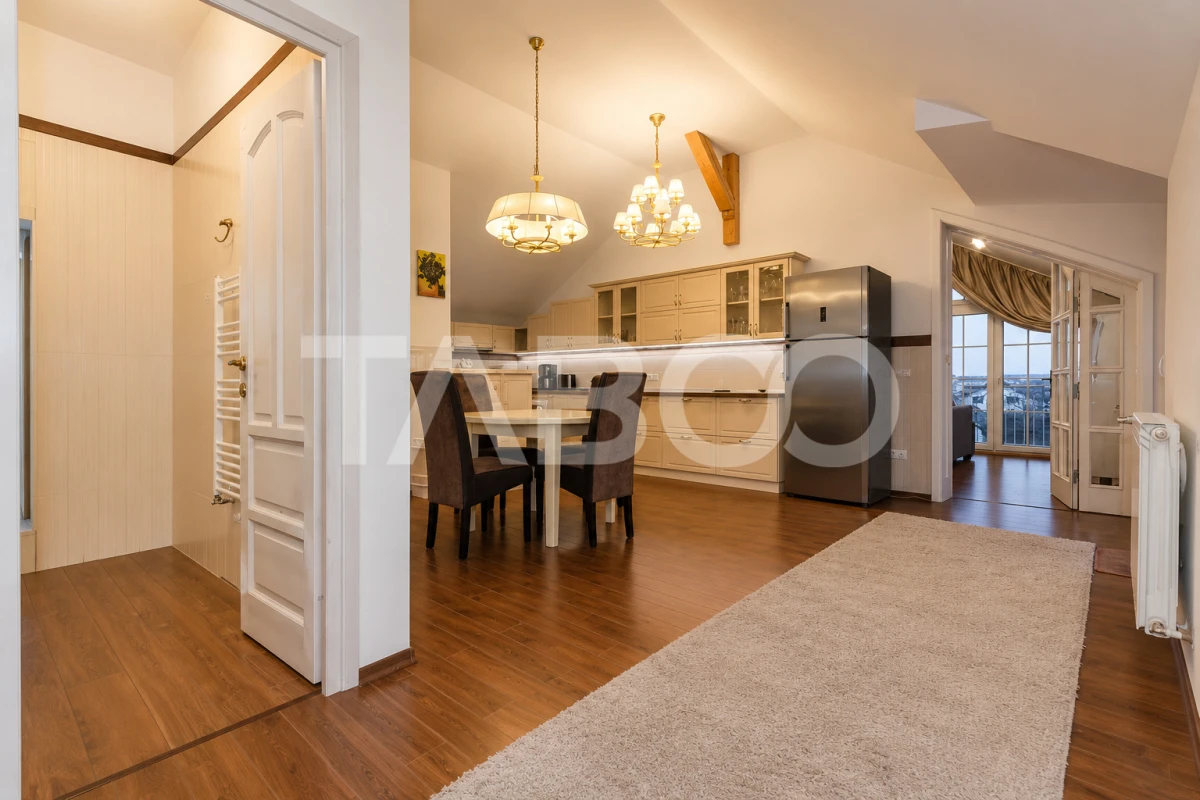 Penthouse 4 camere de inchiriat in Sibiu zona Calea Dumbravii - 2